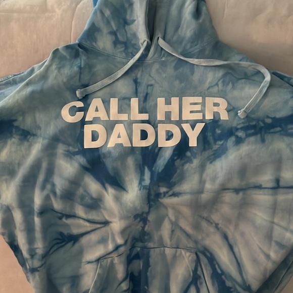 Call Her Daddy Tie Dye Hoodie - Picture 4 of 5
